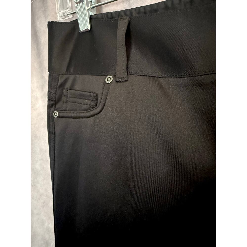 NY&C Tailored Stretch Dress Pants Trousers Satin Style New York & Company - Picture 6 of 9